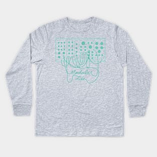 Modular Synth Eurorack Synthesizer Kids Long Sleeve T-Shirt